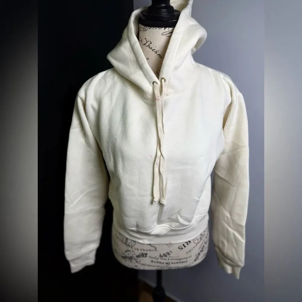 J.Crew Heritage fleece cropped hoodie NWT Size XS